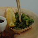 Tablecraft BAMDB45 4.75X2.5 Disposable Pinewood Bowls