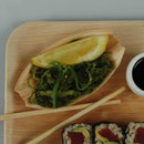 Tablecraft BAMDB45 4.75X2.5 Disposable Pinewood Bowls