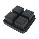 Tablecraft BSCT2 1.75" 4-Section Silicone Ice Cube Tray