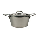 Tablecraft CW40125 3 qt. Round Induction Sauce Pan with Lid