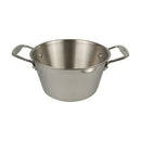 Tablecraft CW40125 3 qt. Round Induction Sauce Pan with Lid