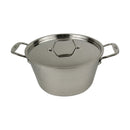 Tablecraft CW40130 4 qt. Round Induction Sauce Pan with Lid