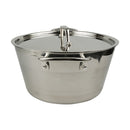 Tablecraft CW40130 4 qt. Round Induction Sauce Pan with Lid