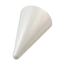 Tablecraft M59W White Melamine Cone Insert 9"