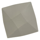 Tablecraft MB104RW Frostone Square Angled Bowl Melamine White/Red