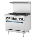 Radiance 6 Burner Range with Standard Oven TAR-6