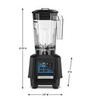 Waring TBB160 Torq 2.0 2 HP Blender with Electronic Touchpad Controls, 60-Second Countdown Timer