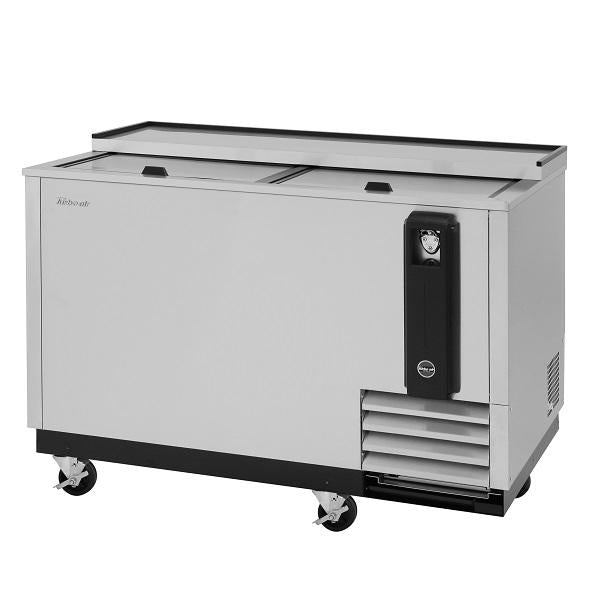 Turbo Air TBC-50SD-N6 50" 2 Sliding Door Stainless Steel Underbar Bottle Cooler