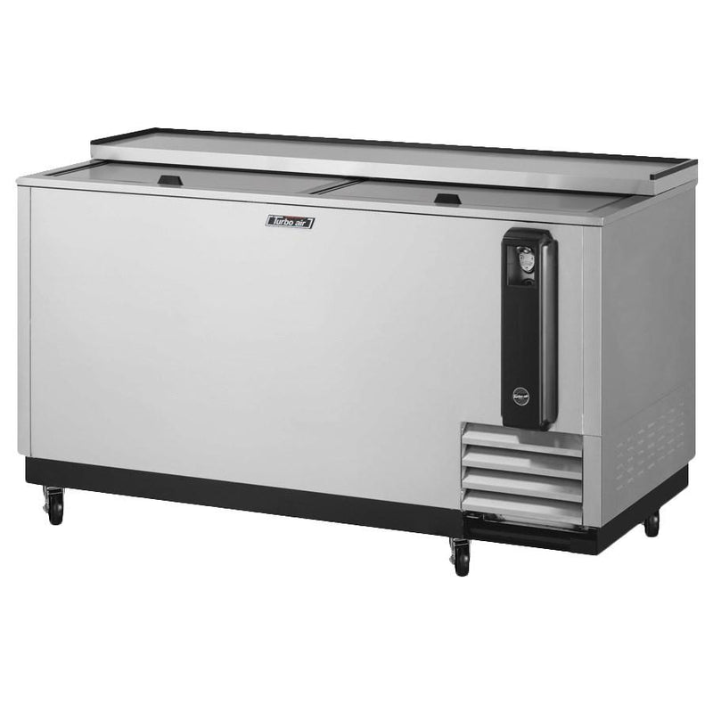 Turbo Air TBC-65SD-N6 Super Deluxe Bottle Cooler 64.38"W 18.5 Cu. Ft.