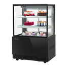 Turbo Air TBP36-54FN-W(B) Refrigerated Bakery Display Case 35-3/8"W X 27-1/2"D X 53-5/8"H 12.5 Cu. Ft.