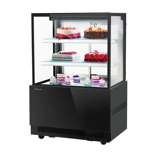 Turbo Air TBP36-54NN-W(B) Refrigerated Bakery Display Case 35-3/8"W X 27-1/2"D X 51-7/8"H 12.5 Cu. Ft.