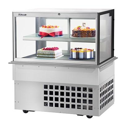 Turbo Air TBP48-46FDN Drop-In Refrigerated Bakery Display Case 48"W 12.4 Cu. Ft.