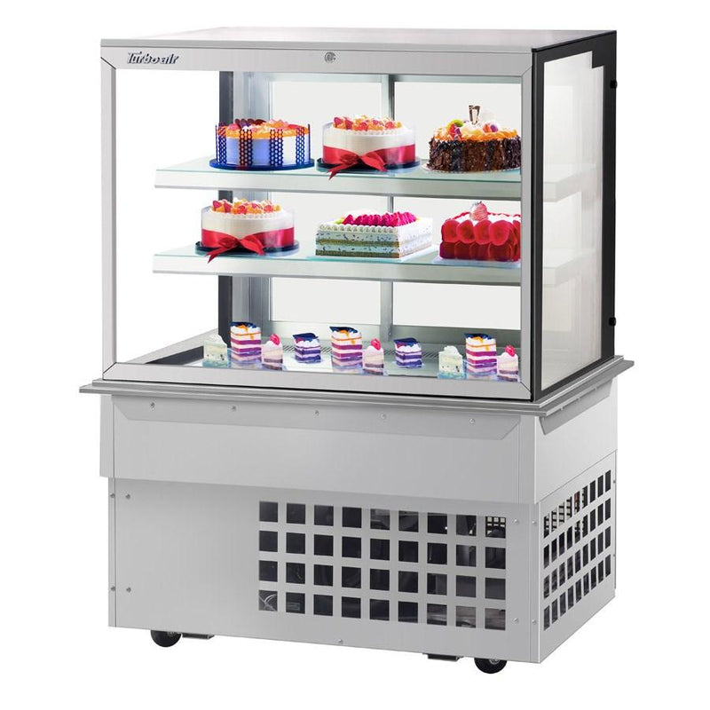 Turbo Air TBP48-54FDN Drop-In Refrigerated Bakery Display Case 48"W 17.2 Cu. Ft.