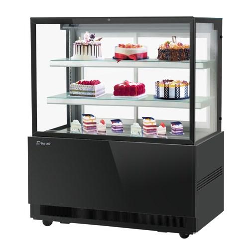 Turbo Air TBP48-54FN-W(B) Refrigerated Bakery Display Case 47-1/4"W X 27-1/2"D X 53-5/8"H 17.2 Cu. Ft.