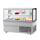 Turbo Air TBP60-46FDN Drop-In Refrigerated Bakery Display Case 60"W 15.7 Cu. Ft.