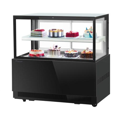 Turbo Air TBP60-46FN-W(B) Refrigerated Bakery Display Case 59"W X 27-1/2"D X 46-1/4"H 15.7 Cu. Ft.