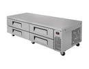 Turbo Air TCBE-82SDR-N Super Deluxe 84" Four Drawer Chef Base