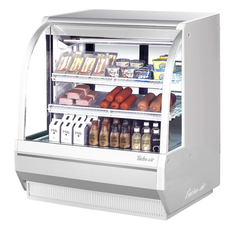 Turbo Air TCDD-48H-W(B)-N Deli Case Refrigerated 48 1/2"W 16.2 Cu. Ft.