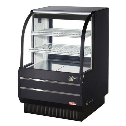 Turbo Air TCGB-36DR-W(B) Bakery Case Non-Refrigerated 36-1/2"W 11.8 Cu. Ft.