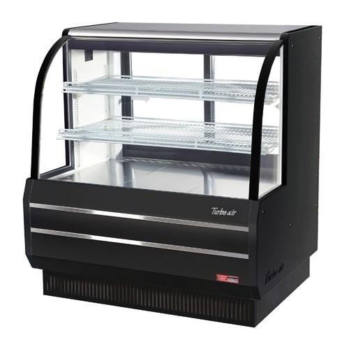 Turbo Air TCGB-48-W(B)-N Refrigerated Bakery Display Case 48 1/2"W 15.6 Cu. Ft.