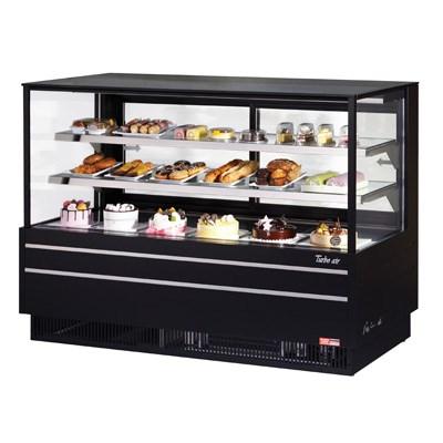 Turbo Air TCGB-60UF-W(B)-N Display Case Refrigerated Full Service 19.4 Cu. Ft.