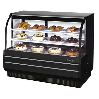 Turbo Air TCGB-60-W(B)-N Refrigerated Bakery Display Case 60 1/2"W 19.4 Cu. Ft.