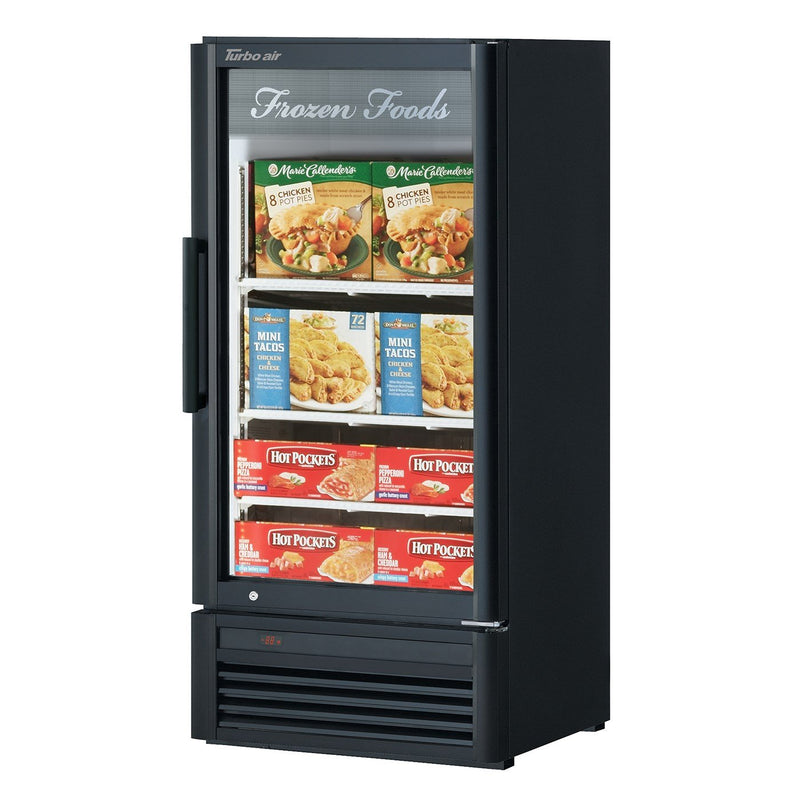 Turbo Air TGF-10SD-N Super Deluxe Glass Merchandiser Freezer 7.92 Cu. Ft.