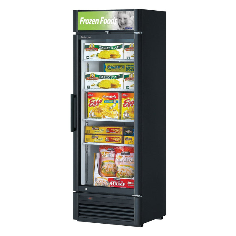 Turbo Air TGF-15SD-N Super Deluxe Glass Merchandiser Freezer 13.2 Cu. Ft.