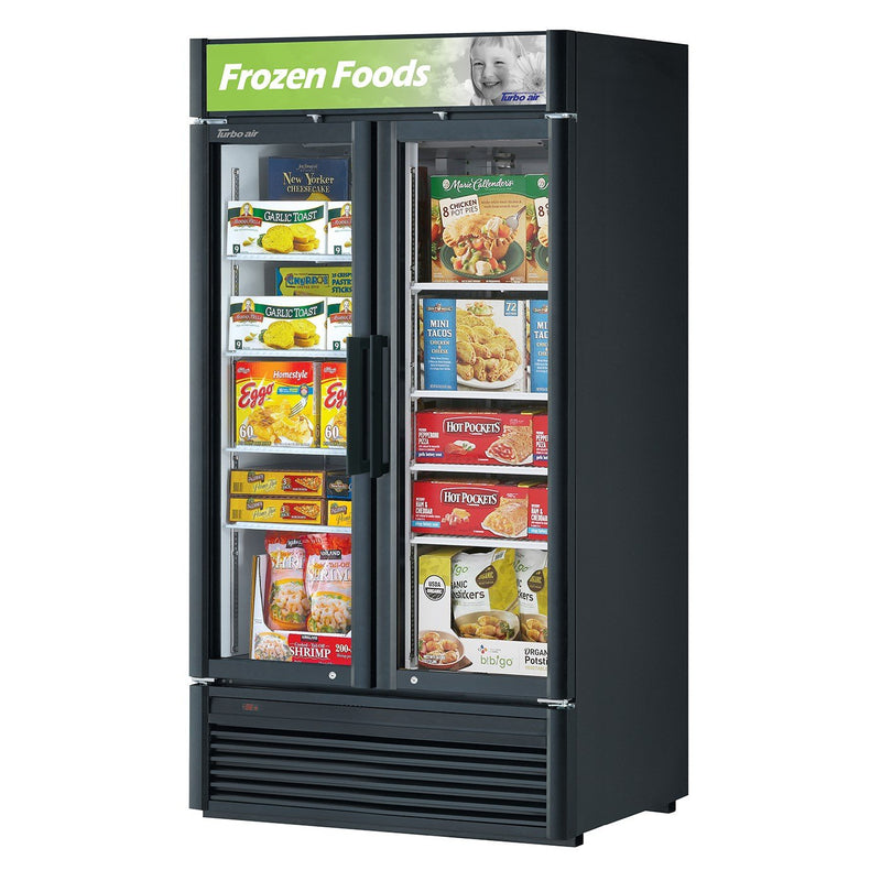 Turbo Air TGF-35SD-N Super Deluxe Glass Merchandiser Freezer 28.44 Cu. Ft.