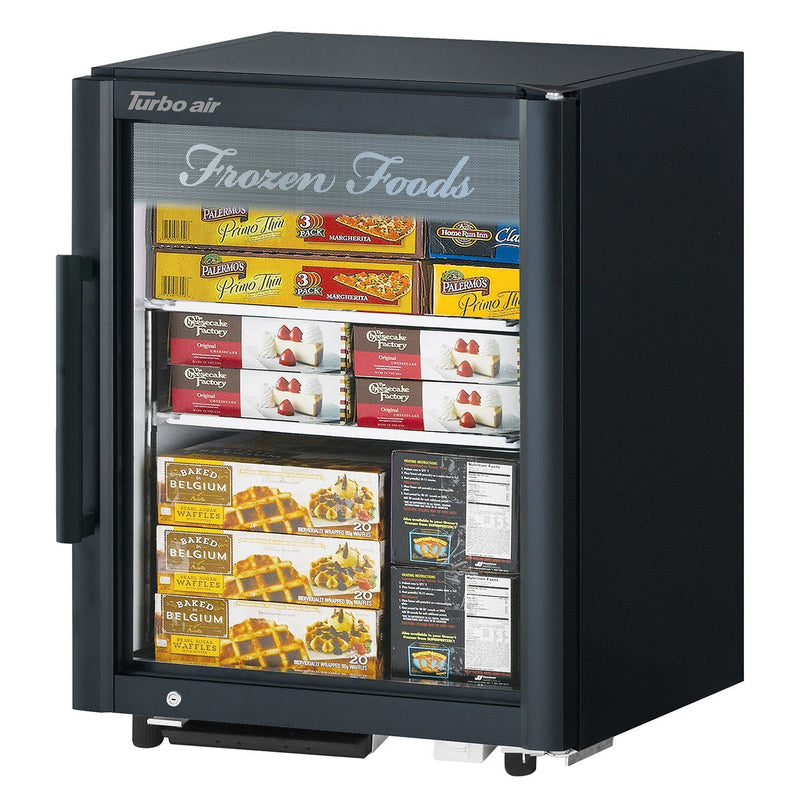 Turbo Air TGF-5SD-N Super Deluxe Glass Merchandiser-Counter Top Freezer 4.26 Cu. Ft.