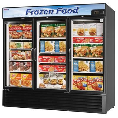 Turbo Air TGF-72F(B)-N Freezer Merchandiser 58.45 Cu. Ft.