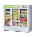 Turbo Air TGF-72SD-N Super Deluxe 78" 3 Door Glass Merchandiser