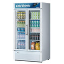 Turbo Air TGM-35SD-N Super Deluxe 39" Double Glass Door Merchandiser