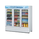 Turbo Air TGM-72RS-N 78" 3 Swing Glass Door Merchandiser