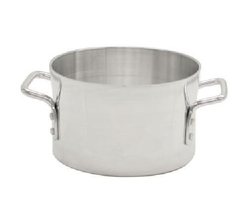 Thunder Group ALSKSU014 14 Qt Aluminum Sauce Pot, Mirror Finish