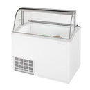Turbo Air TIDC-47W-N Ice Cream Dipping Cabinet 47"W (8) 3 Gallon Tub Capacity (4) Storage