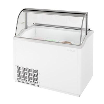 Turbo Air TIDC-47W-N Ice Cream Dipping Cabinet 47"W (8) 3 Gallon Tub Capacity (4) Storage