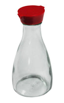 Town 19814 6 Oz Large Soy Bottle Red Top Glass