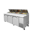 Turbo Air TPR-93SD-N 93" 3 Doors Pizza Prep Table