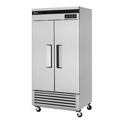 Turbo Air TSF-35SDN-N Super Deluxe Freezer Reach-In 29.19 Cu. Ft. (2) Solid Hinged Doors