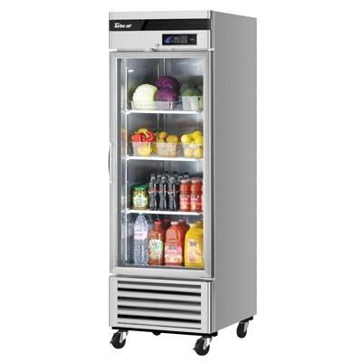 Turbo Air TSR-23GSD-N6 Super Deluxe Glass Door Refrigerator 20 Cu. Ft.