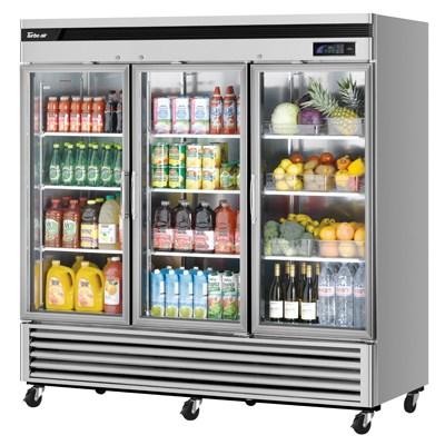 Turbo Air TSR-72GSD-N Super Deluxe Glass Door Refrigerator 67.02 Cu. Ft.