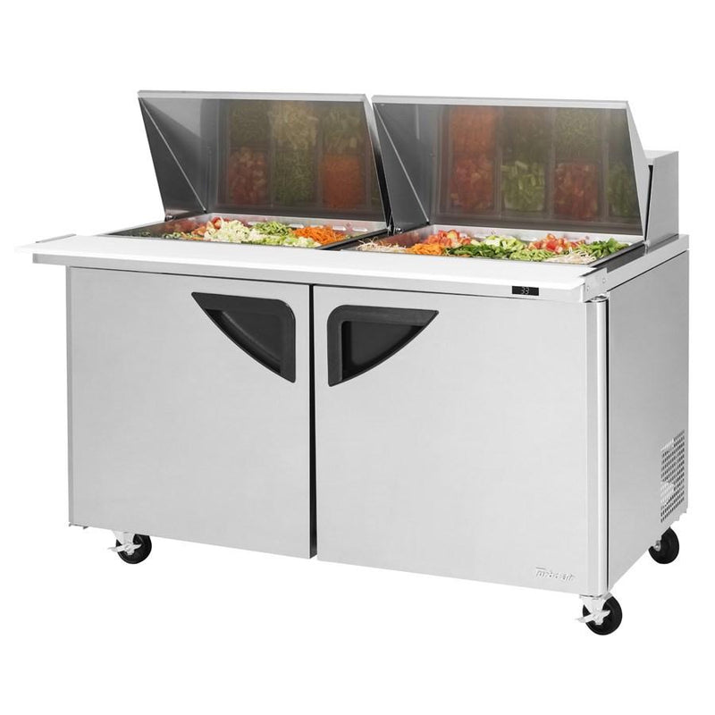 Turbo Air TST-60SD-24-N Super Deluxe Sandwich/Salad Mega Top Unit 19.0 Cu. Ft. 24-Pan Top