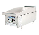 Radiance TAMG-12 12" Manual Controls Gas Countertop Griddle