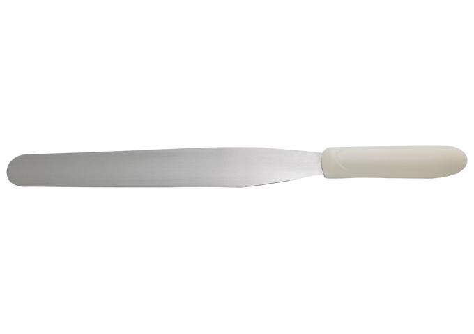 Winco Bakery Spatula, White Polypropylene Handle - TWPS-9