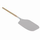 Thunder Group ALWDPP3512 35" X 12" X 14" Aluminum Pizza Peel with Round Wooden Handle
