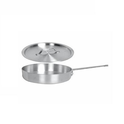 Thunder Group SLSAP030 3 Qt 18/8 Stainless Steel Saute Pan w/ Cover
