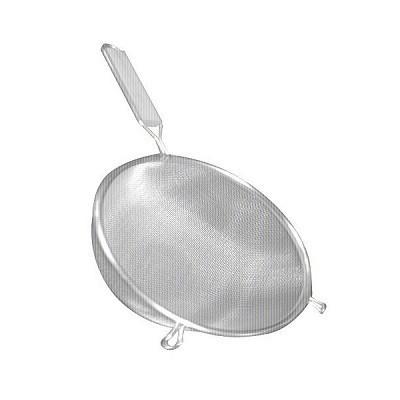 Thunder Group SLSTN3108 8" Wooden Handle Strainer / Single / Fine