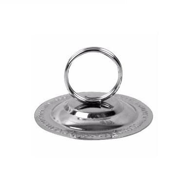 Thunder Group SLTWMH004 1 5/8" Stainless Steel Ring Menu Holder