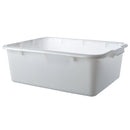 Thunder Group PLBT007W 20 1/2'' x 15 1/2'' x 7" Plastic White Storage Box